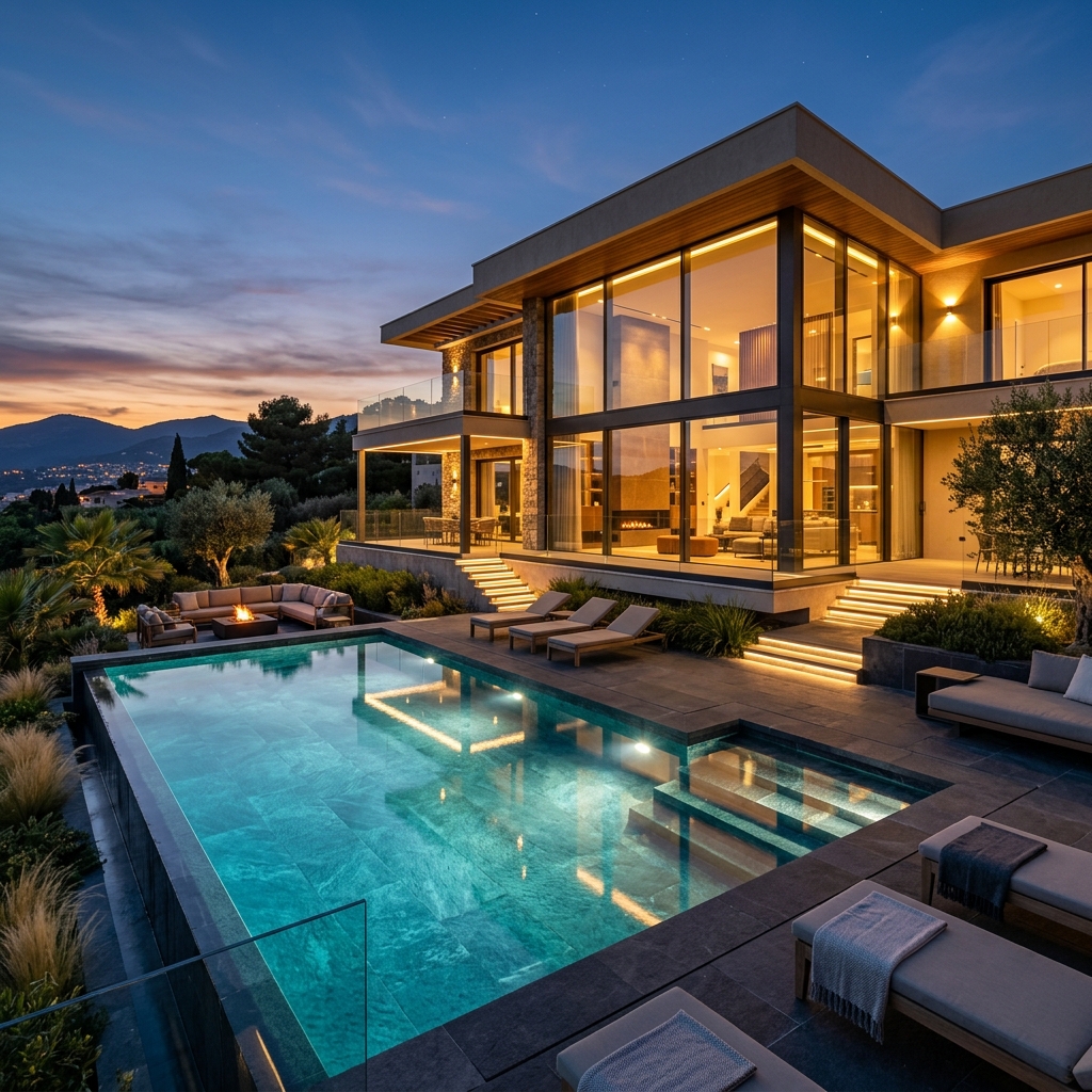 Elegant Villa Exterior